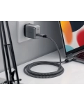 Зарядний пристрій Satechi 30W USB-C PD Gan Wall Charger Space Gray (ST-UC30WCM-EU)