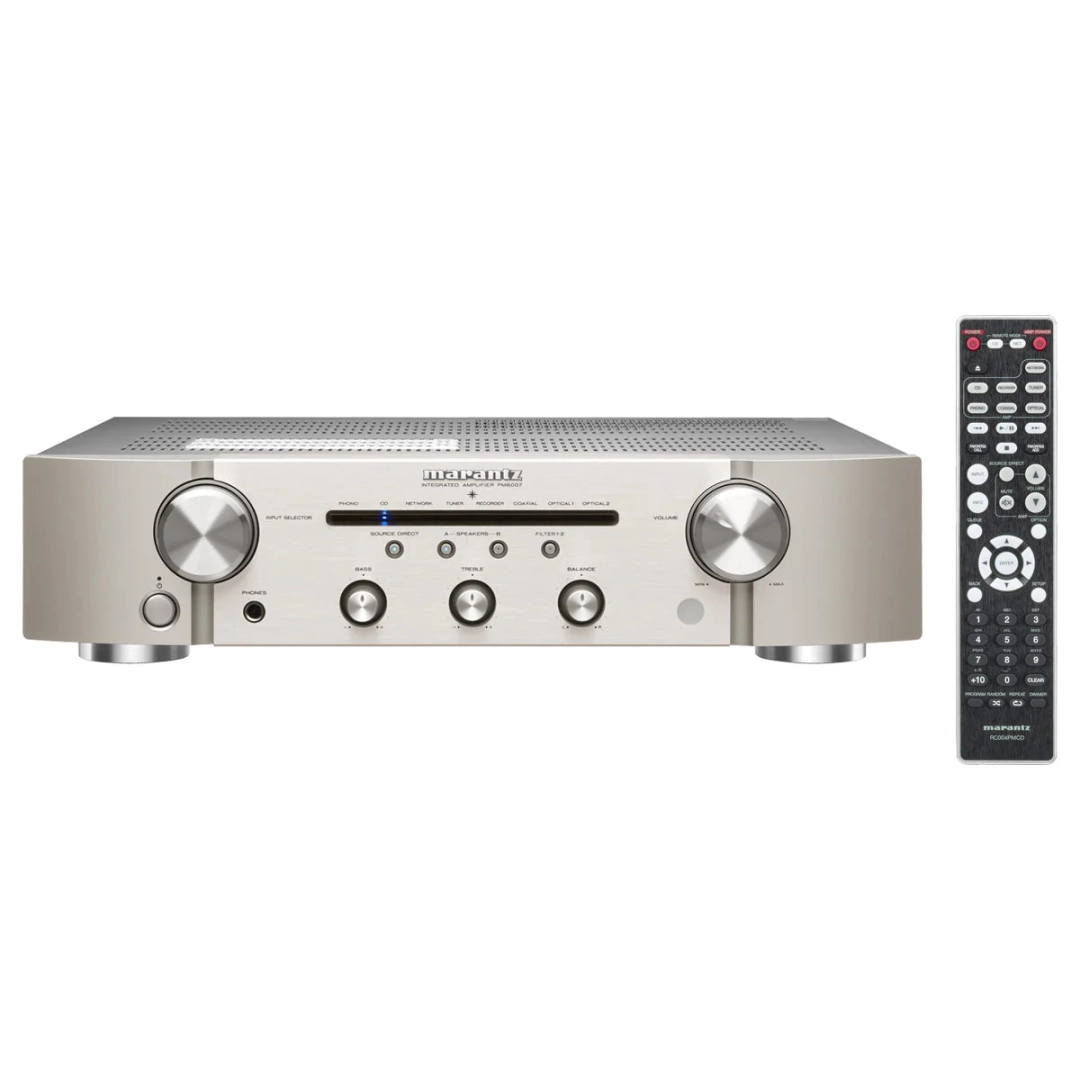 Стерео підсилювач Marantz PM6007 Silver Gold Стерео підсилювач Marantz PM6007 Silver Gold
