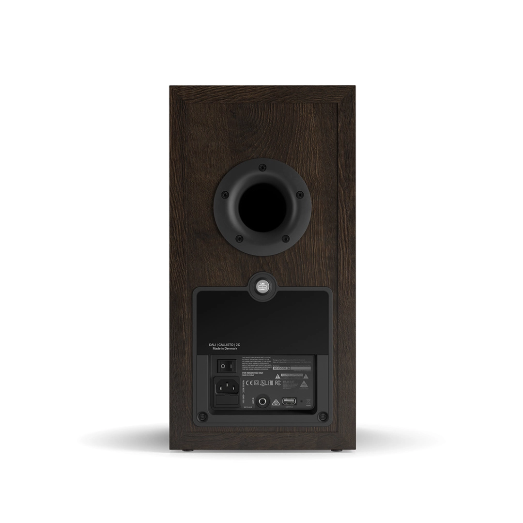 Полочна акустика DALI Callisto 2 C Tobacco Oak
