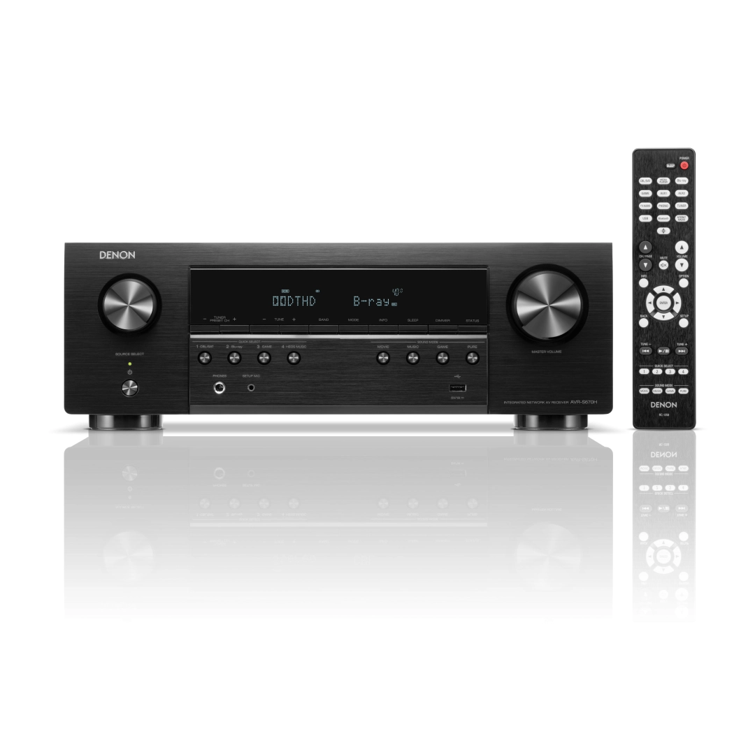 AV Ресівер Denon AVC-S 670H Black
