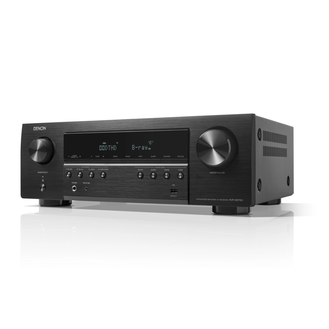 AV Ресівер Denon AVC-S 670H Black