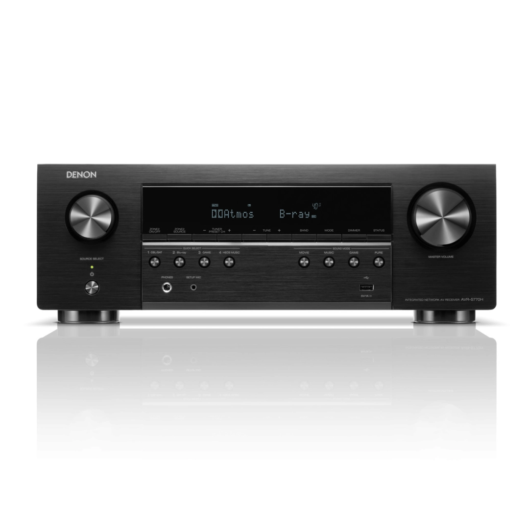 AV Ресівер Denon AVR-S 770H (7.2 сh) Black