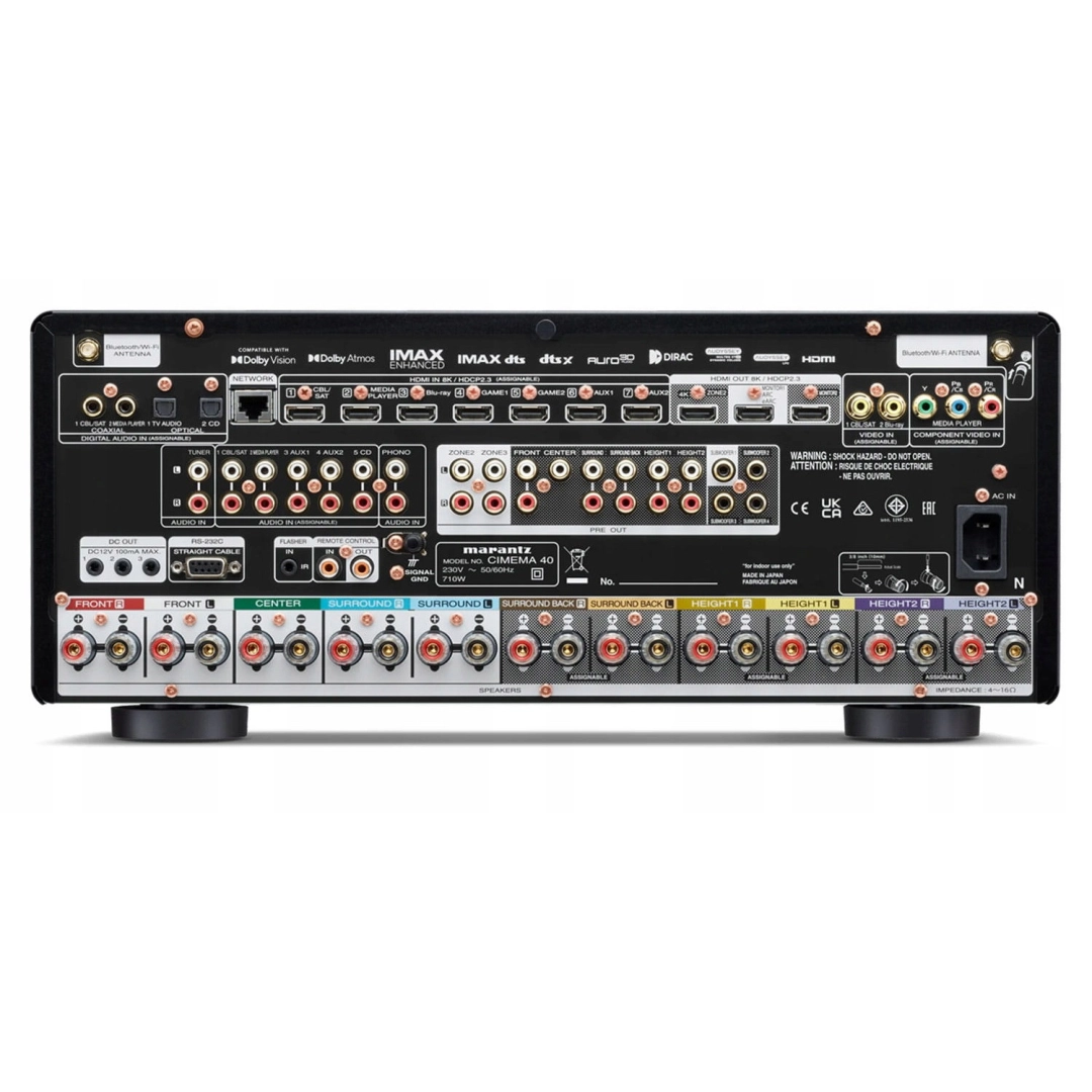 AV Ресівер Marantz Cinema 40 (Silver Gold) AV Ресівер Marantz Cinema 40 (Silver Gold)