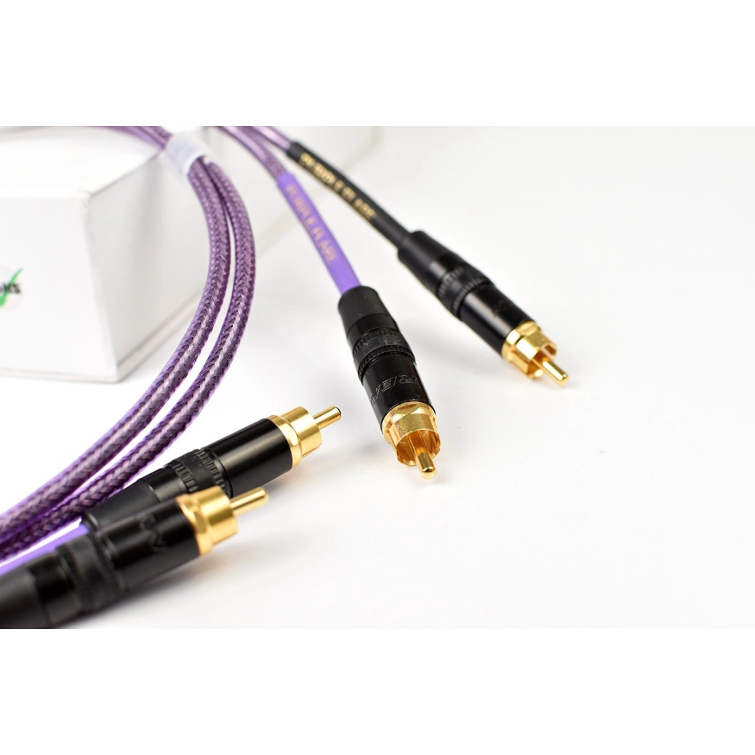 Міжблочний кабель Nordost Purple Flare (RCA-RCA) 1m Міжблочний кабель Nordost Purple Flare (RCA-RCA) 1m