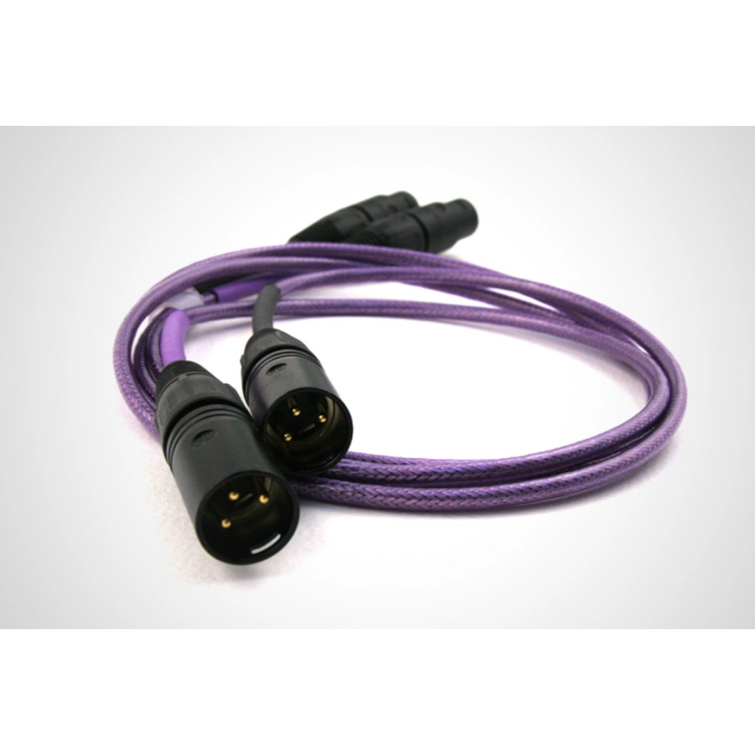 Міжблочний кабель Nordost Purple Flare (XLR-XLR) 1m Міжблочний кабель Nordost Purple Flare (XLR-XLR) 1m
