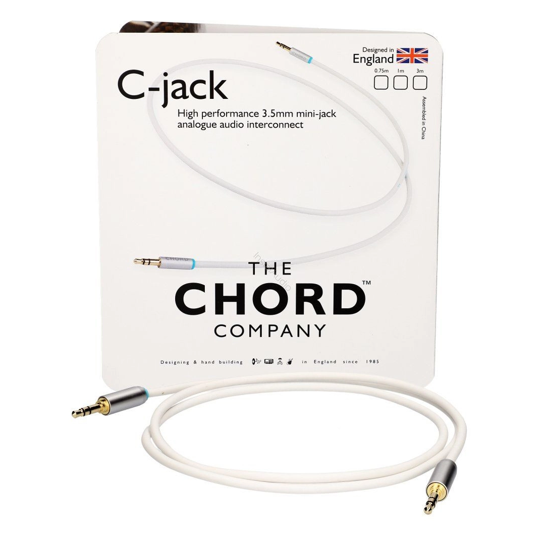 Кабель CHORD C-Jack 3.5mm Stereo to 3.5mm Stereo 0.75m Кабель CHORD C-Jack 3.5mm Stereo to 3.5mm Stereo 0.75m