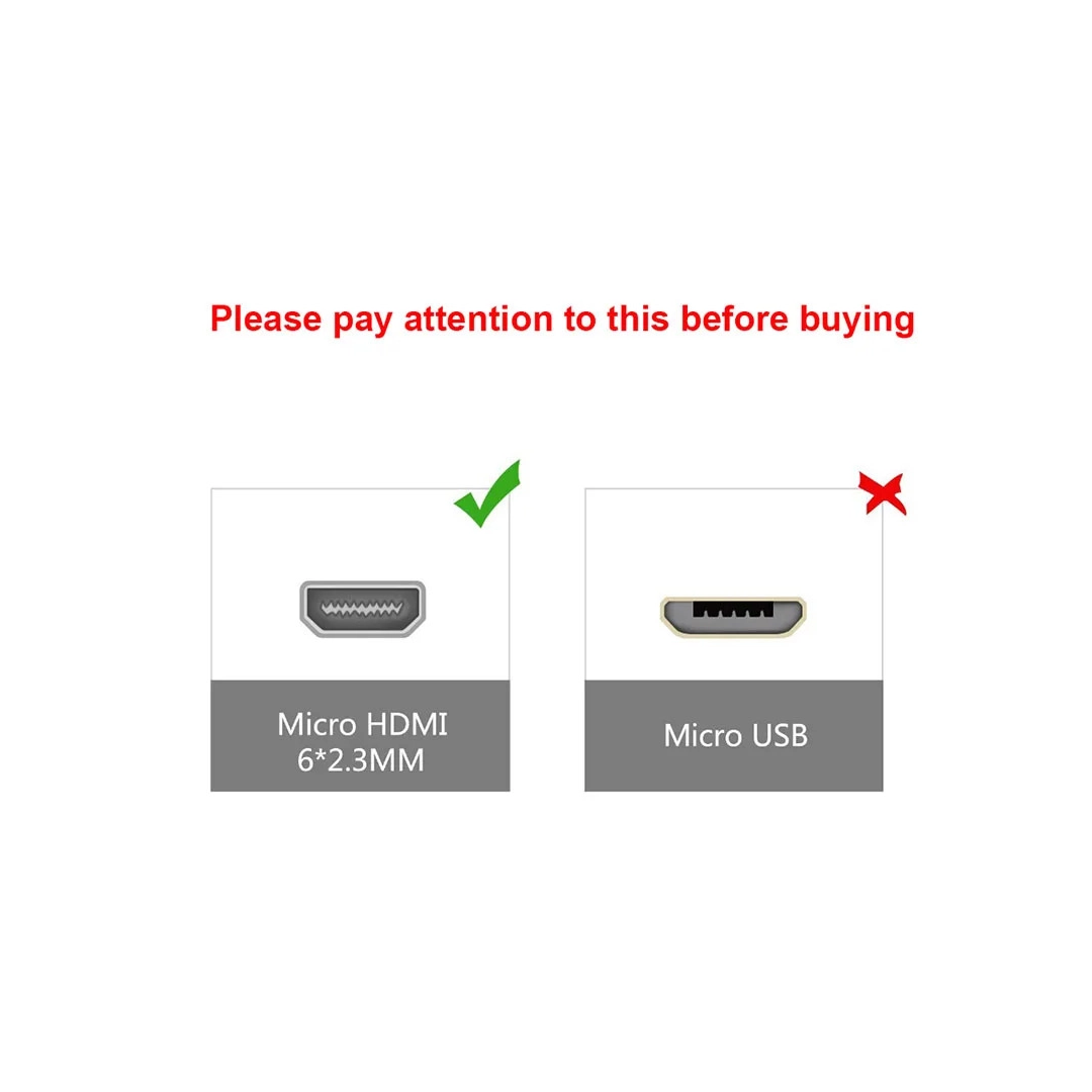 HDMI - micro HDMI Кабель 1м AirBase H-MC1