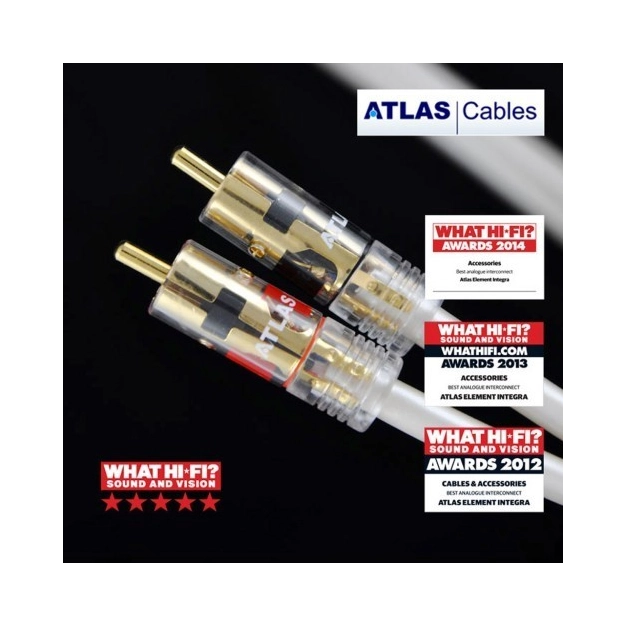 Кабель міжблочний Atlas Element Integra (RCA-RCA) 2.0 м Кабель міжблочний Atlas Element Integra (RCA-RCA) 2.0 м