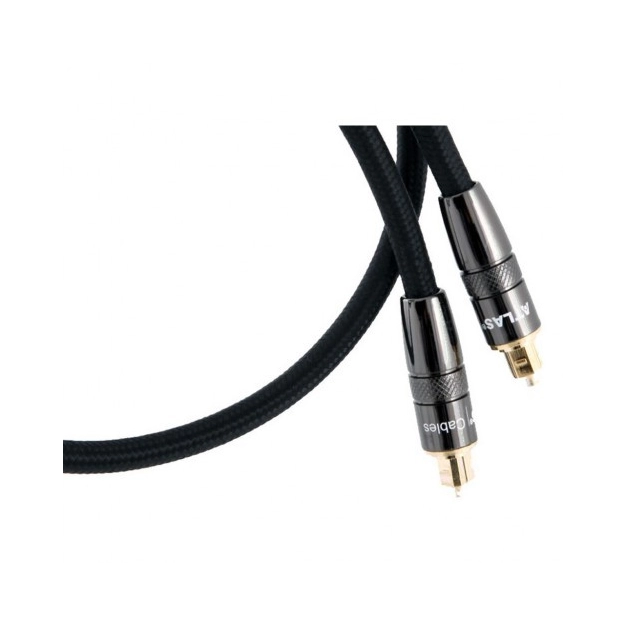 Кабель міжблочний оптичний цифровий Atlas Mavros Glass Optical (Toslink-Toslink) 1.0 м