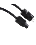 Power cable Atlas EOS MK II 4 sqmm Rhodium Schuko - IEC 1 m