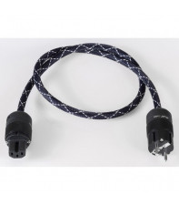 Силовой кабель Atlas EOS MK II 4 sqmm Rhodium Schuko - IEC 1 m