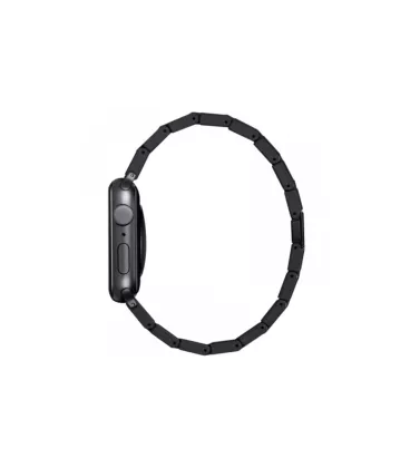 Карбоновий ремінець Pitaka Carbon Fiber Watch Band Retro Black/Grey for Apple Watch 49/45/44mm (AWB1004)