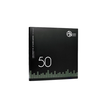 Зовнішні конверти Audio Anatomy 50 X 12" PP Crystal Clear Outer Sleeves 80 Micron