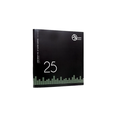 Зовнішні конверти Audio Anatomy 25 X 12" PP Crystal Clear Outer Sleeves 80 Micron