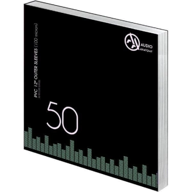 Зовнішні конверти Audio Anatomy 50 X 12" PVC Outer Sleeves 100 Micron