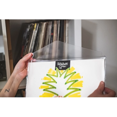 Зовнішні конверти Audio Anatomy 25 X 12" PVC With Flap Outer Sleeves 100 Micron