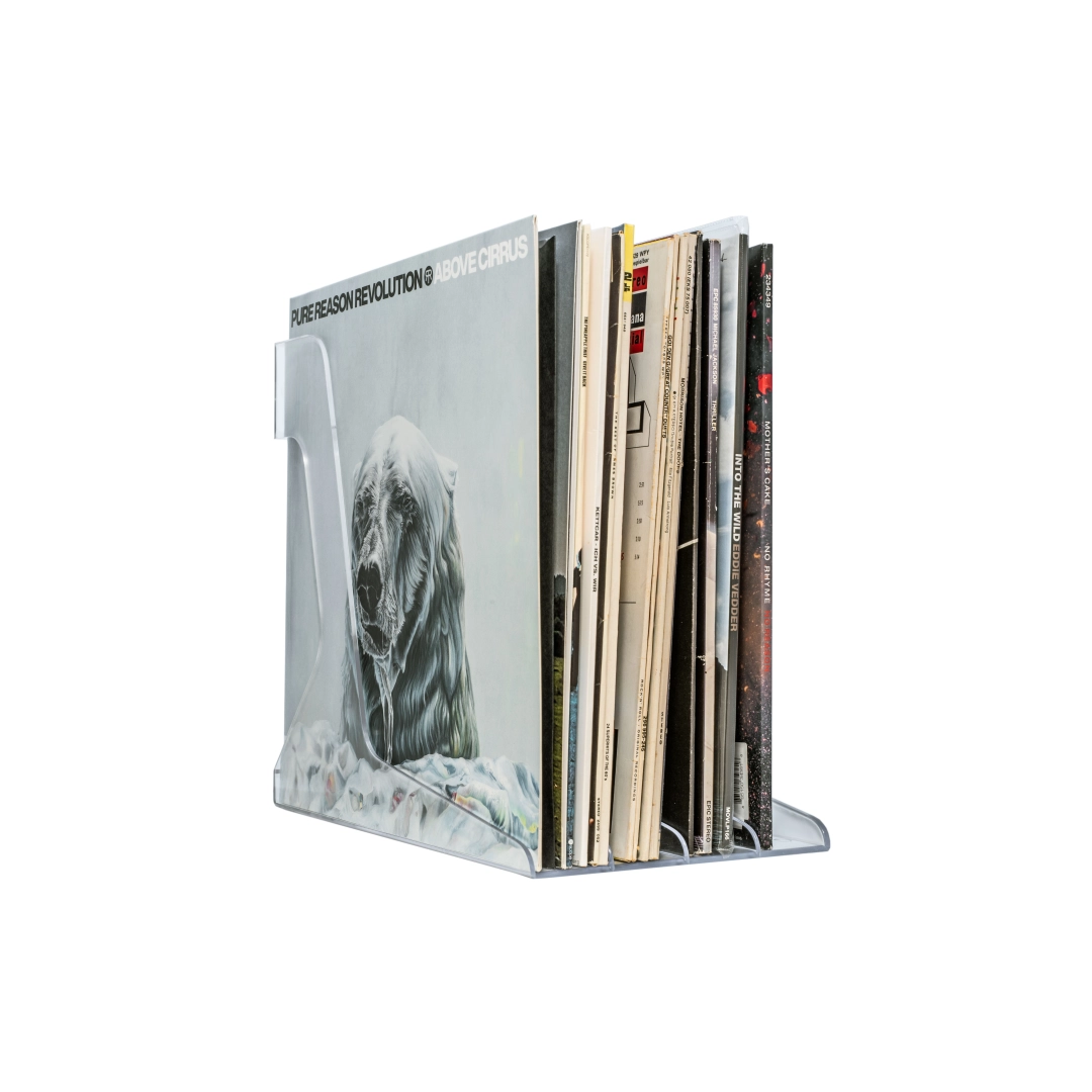 Підставка для платівок Audio Anatomy Lp Rack - Lp Staender - Crystal Clear