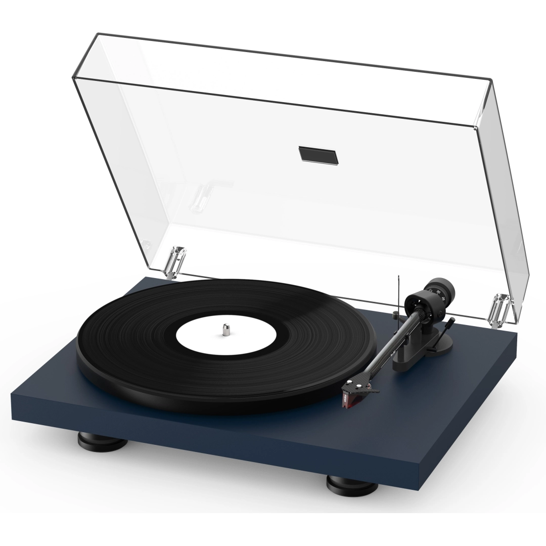Програвач вінілових платівок Pro-Ject Debut Carbon EVO 2M-Red Satin Blue Програвач вінілових платівок Pro-Ject Debut Carbon EVO 2M-Red Satin Blue