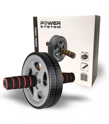 Колесо для преса Power System PS-4006 Power Ab Wheel Grey/Black