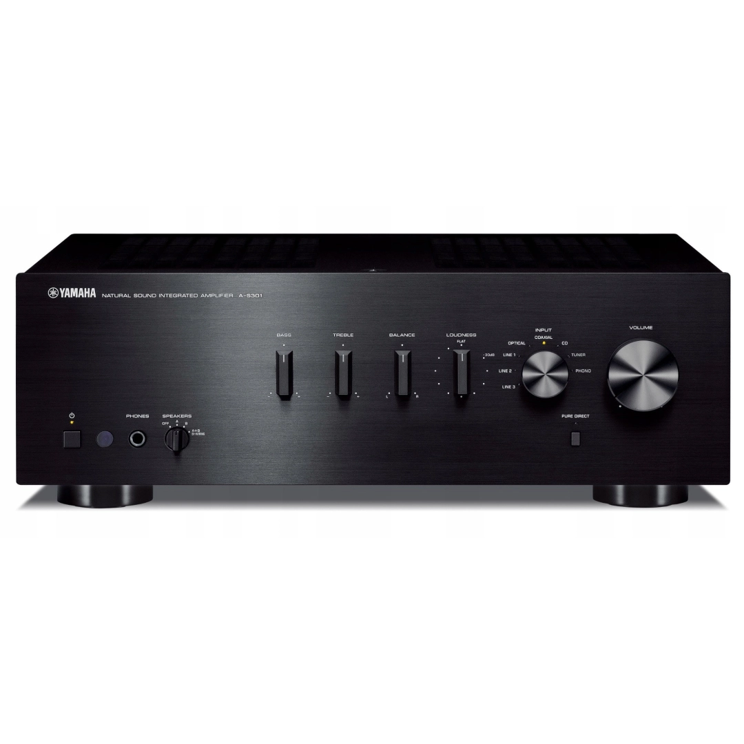 Стерео усилитель Yamaha A-S301 II Black